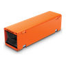 EZ-Path 33 Series Fire-Rated Square Pathway Device Wall Plate; Orange