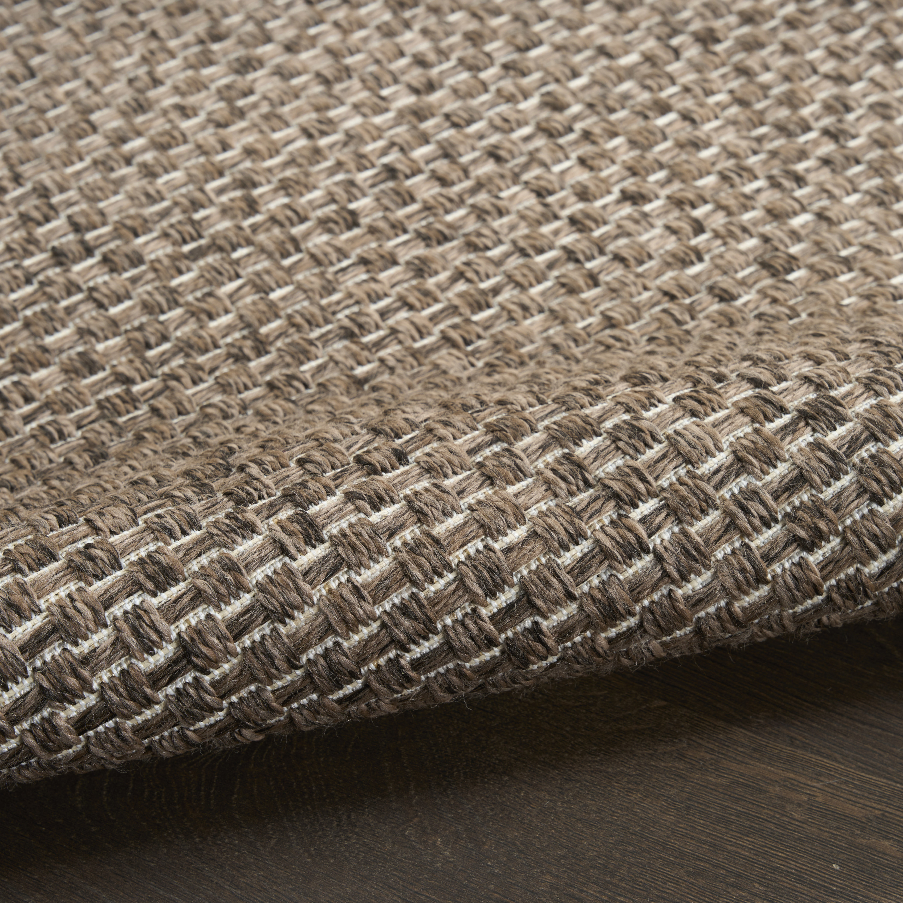 Nourison Tulum 8' x 10' Brown Outdoor Rug
