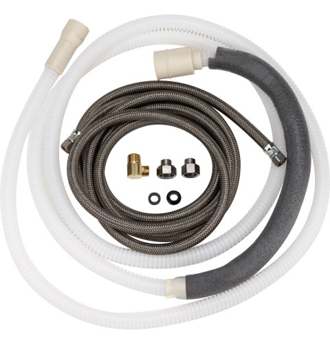 Large-Port 10' Drain Hose Kit (Tall Tub)