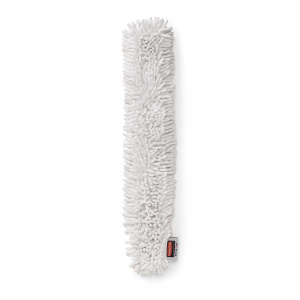 Rubbermaid Commercial, Executive Series™ HYGEN™, 23" Flexi-Wand Dusting Sleeve, Microfiber, White
