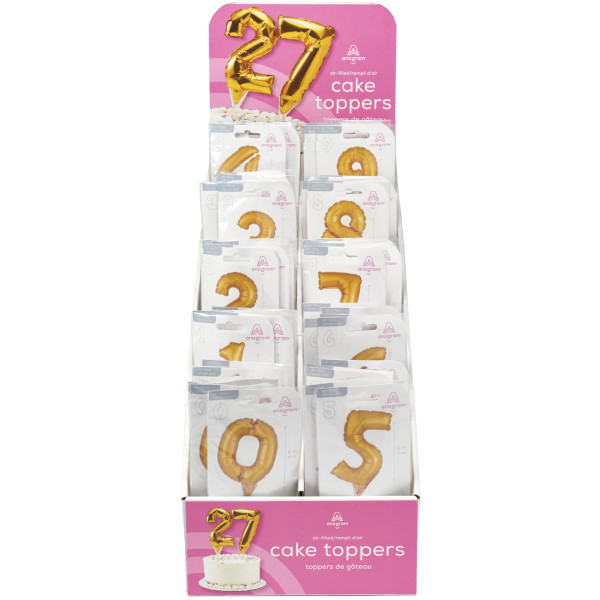 Anagram® Numeral Counter Retail Display