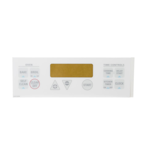 CLOCK PLATE-WHITE