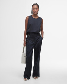 Lucy Sleeveless Blouse Dark Navy