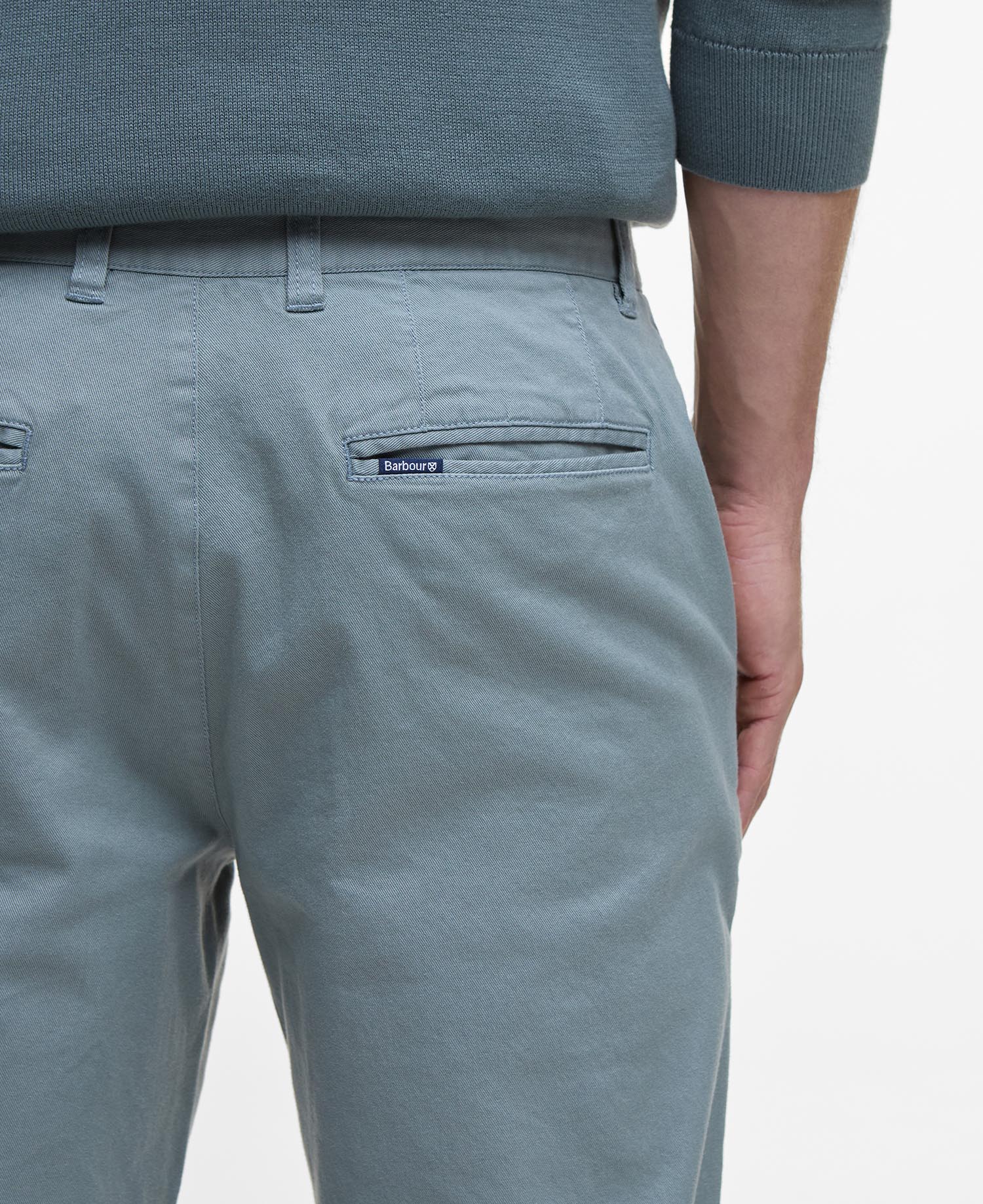 Washed Stretch Tailored Trousers image number 3