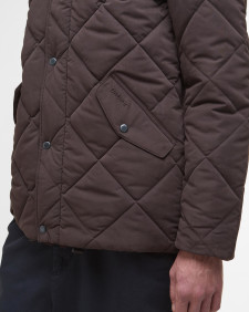 Winter Chelsea Quilted Jacket Black Oak/Midnight Oak