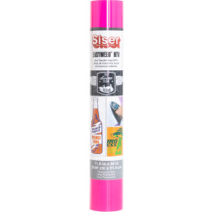 Easyweed HTV Heat Transfer Vinyl, 36", Fluorescent Pink