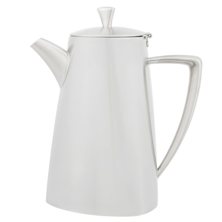 2 3/10-quart Triennium™ stainless steel coffee pot in satin finish
