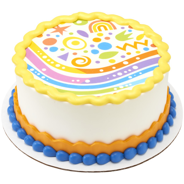 Doodle Zone PhotoCake® Edible Image®
