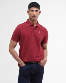 Sports Short-Sleeved Polo Shirt Biking Red