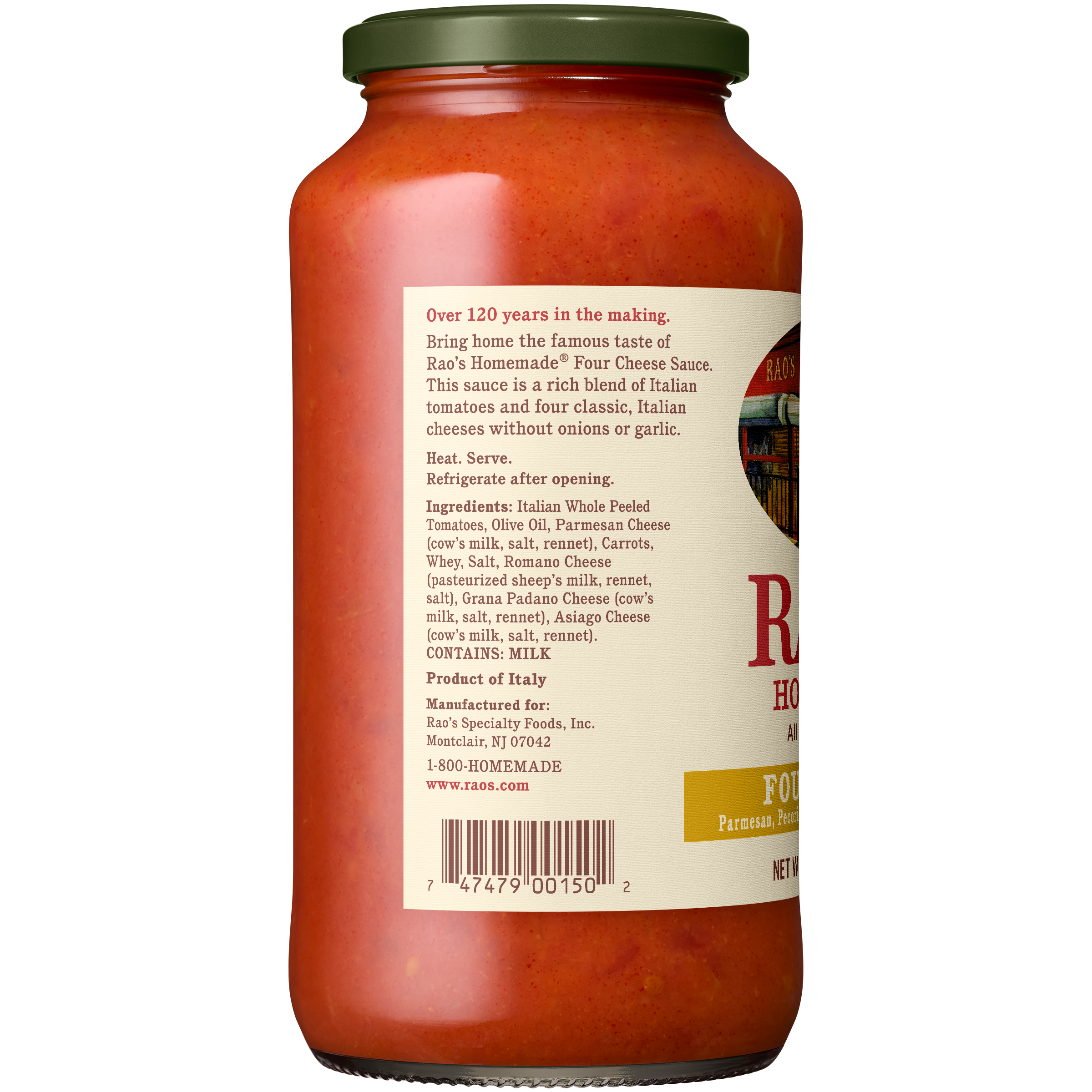 Four Cheese Sauce, 24 oz - Left Image