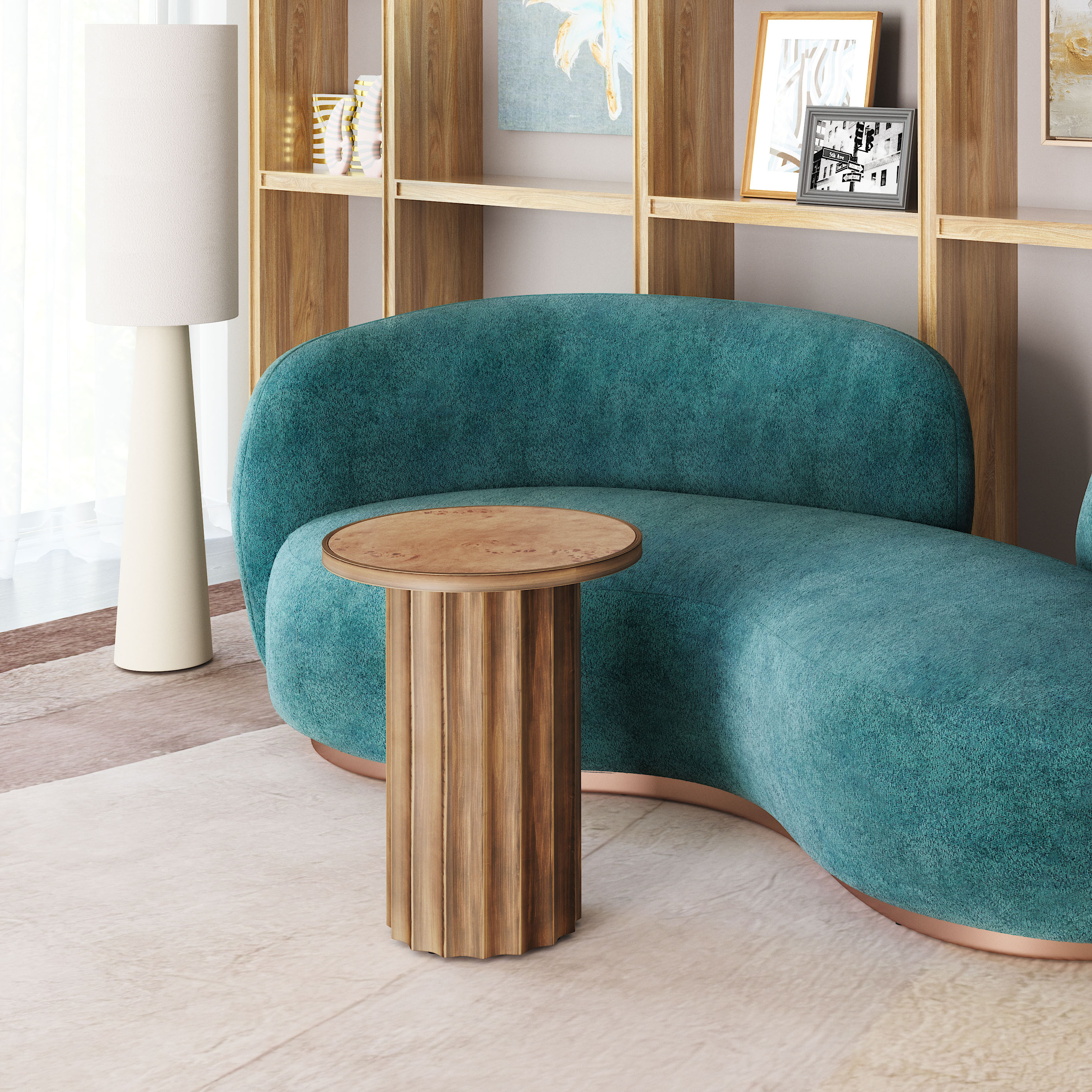Afinato Side Table Brown product image