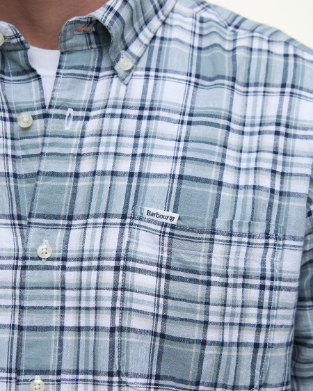Bridport Linen Tailored Long-Sleeved Shirt
