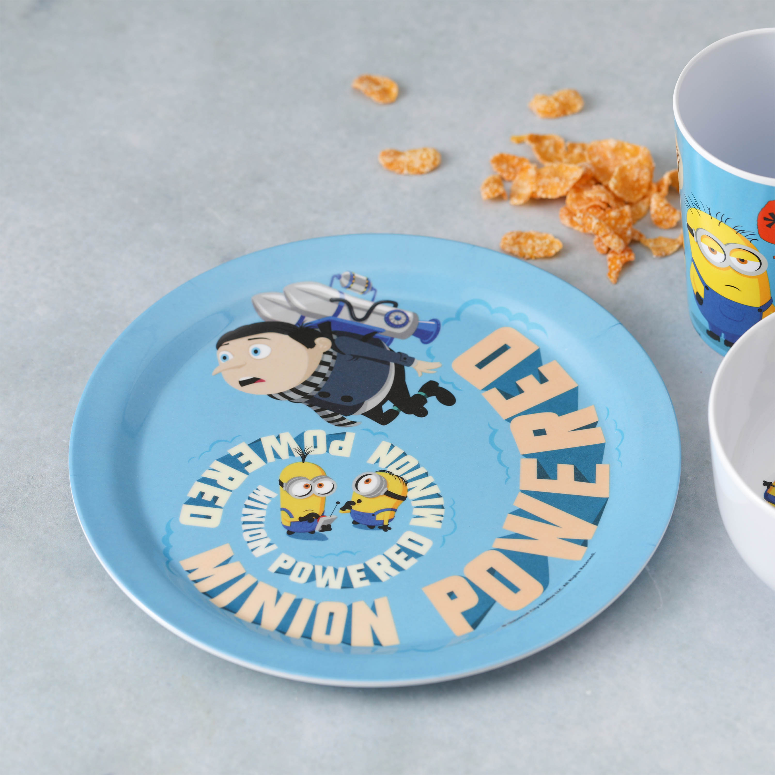 Minions 2 Movie Kid’s Dinnerware Set, Minions and Felonius Gru, 3-piece set slideshow image 11 Minions 2 Movie Kid’s Dinnerware Set, Minions and Felonius Gru, 3-piece set slideshow image 11