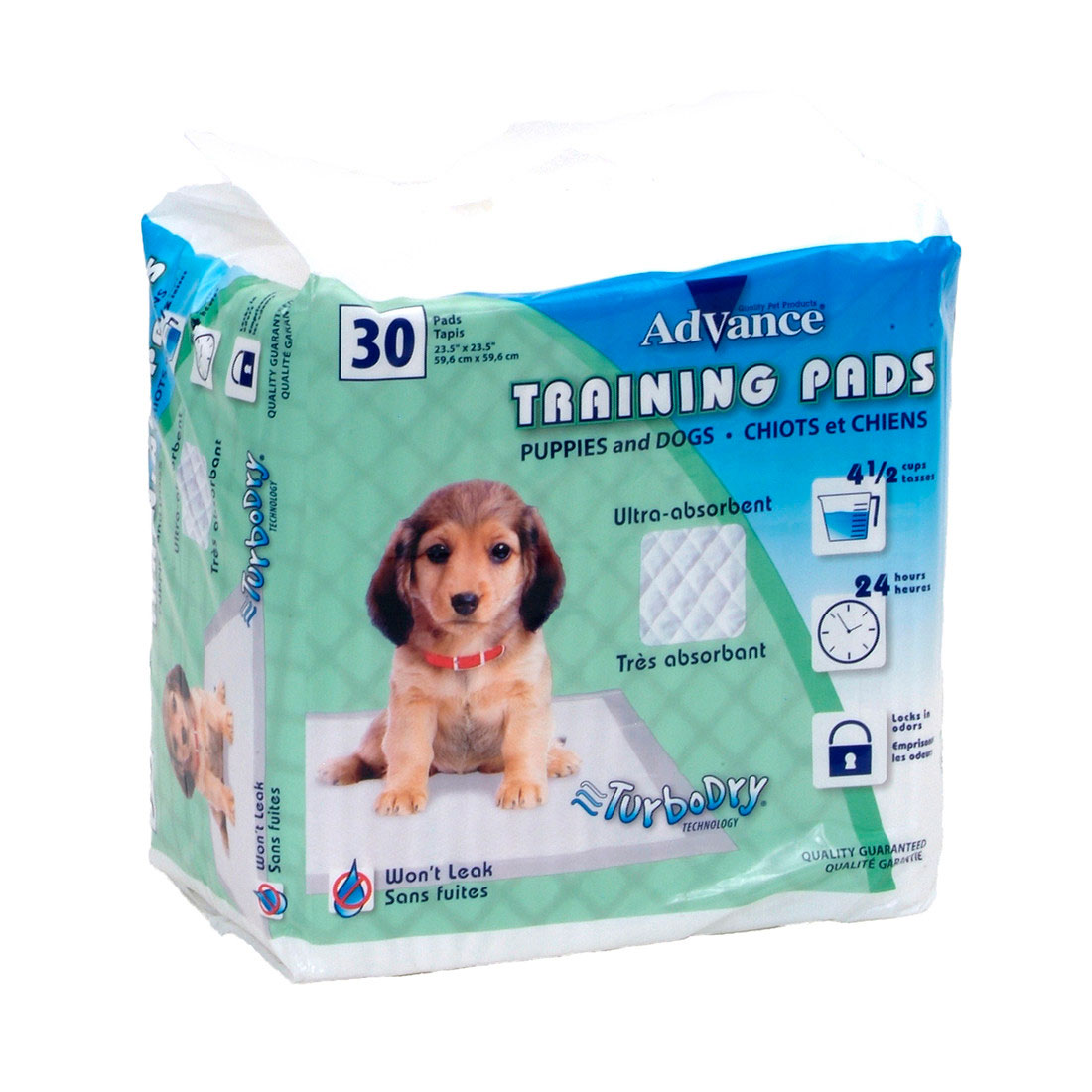 Advance® Dog Training Pads with Turbo Dry® Technology