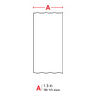 IDXpert™, LabXpert™, Label, Vinyl, Gloss, Red on White, 30 ft. L x 1.5 W in.