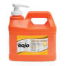 Gojo, NATURAL* ORANGE, Smooth Hand Cleaner Liquid Soap,  0.5 gal Bottle