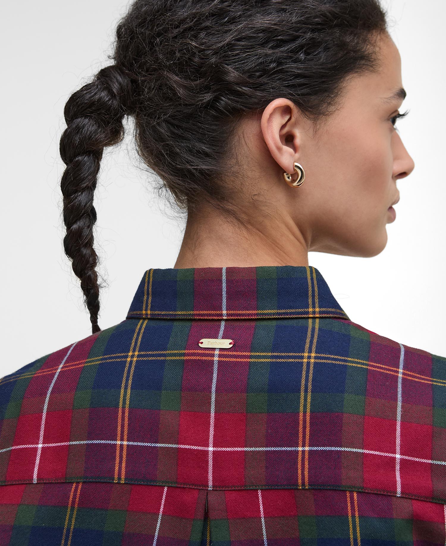 Camicia Glades in tartan dalla vestibilità rilassata image number 5