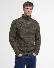 New Tyne Half-Zip Jumper Derby Tweed
