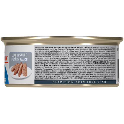 Royal Canin Feline Care Nutrition Weight Care Loaf In Sauce Canned Cat Food