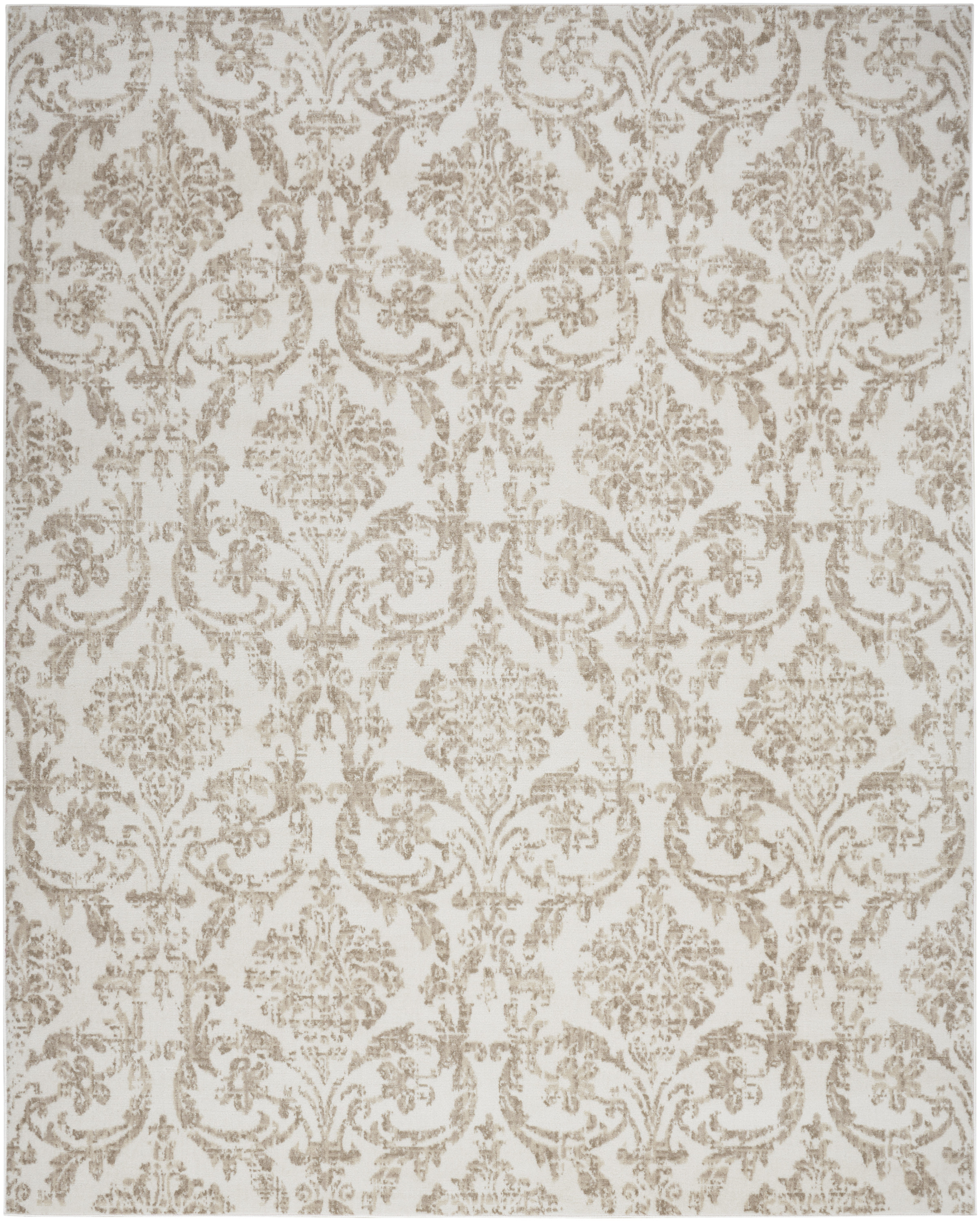 Nourison Jubilant 4' x 6' Ivory Beige Vintage Indoor Rug