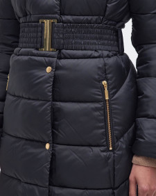 Track Line Quilted Jacket Classic Black