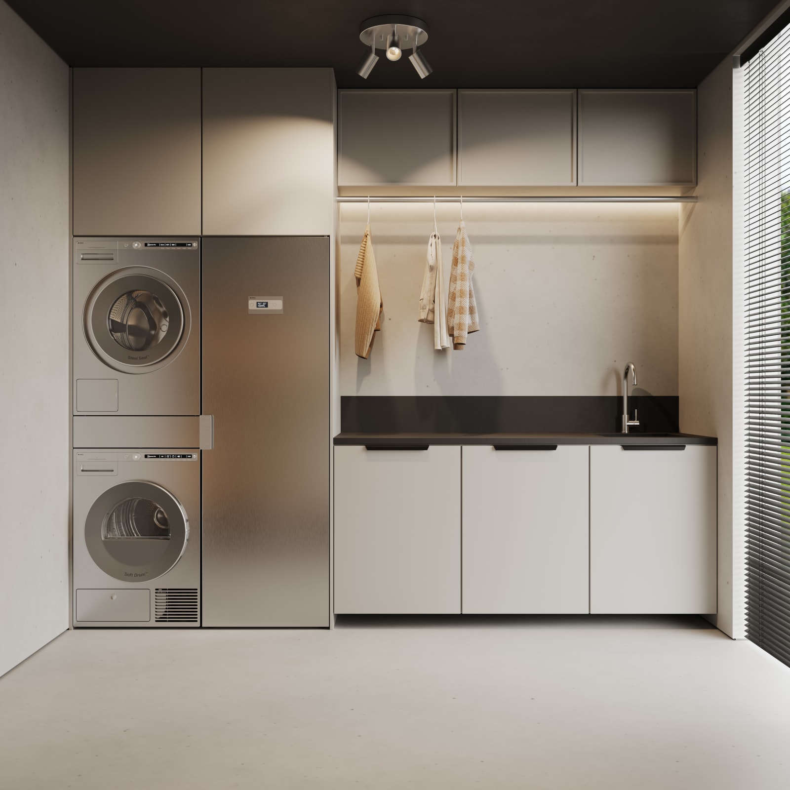 Shura 3 Head Round Flush Mount — installation 8