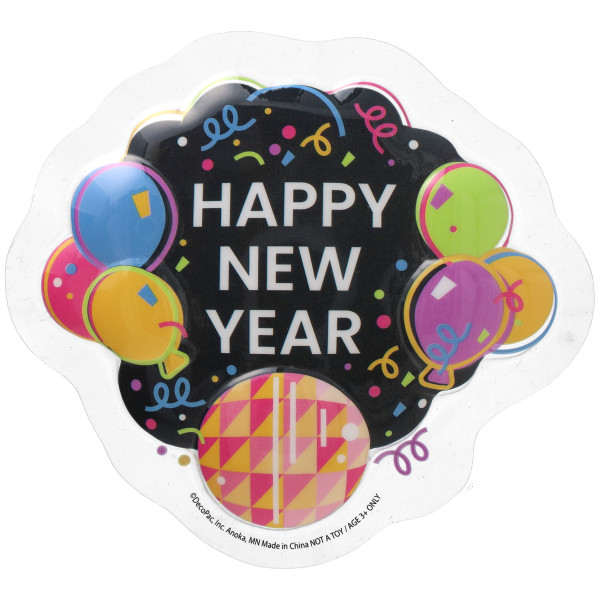 Happy New Year Confetti Pop Tops®