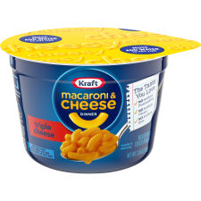 Kraft Triple Cheese Macaroni & Cheese Dinner, 2.05 oz Cup