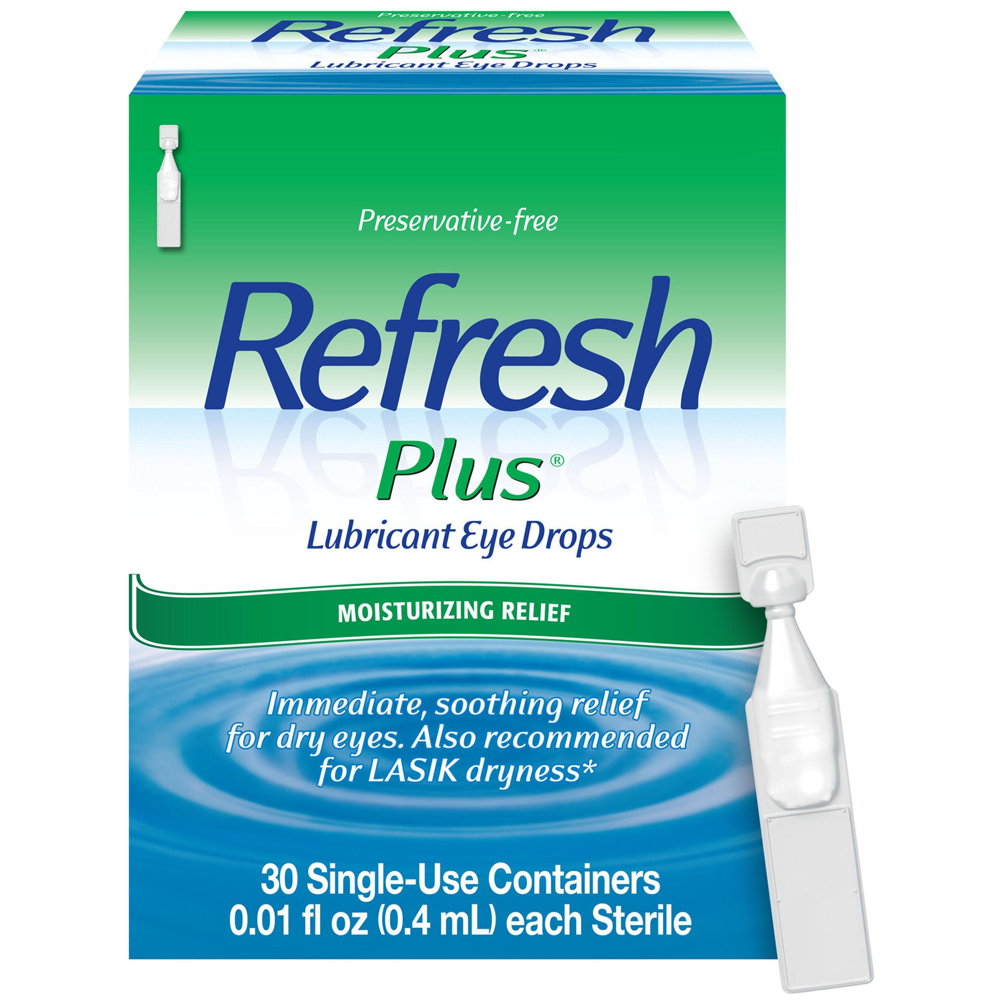 Refresh Plus® Lubricant Eye Drops Original Strength