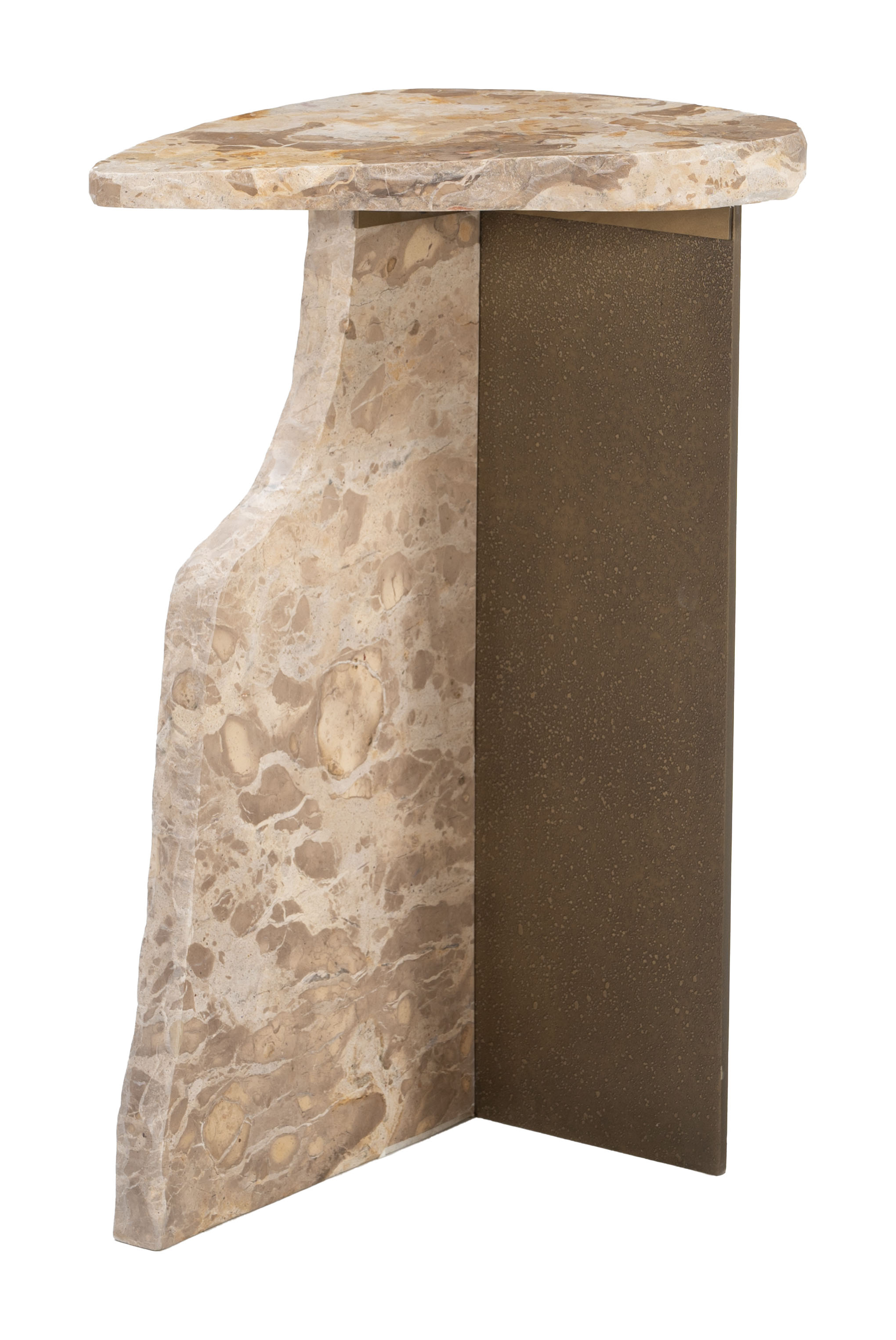 Surya Side Table Beige product image