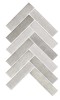 Elba Gray 12×22 Herringbone Mosaic Matte