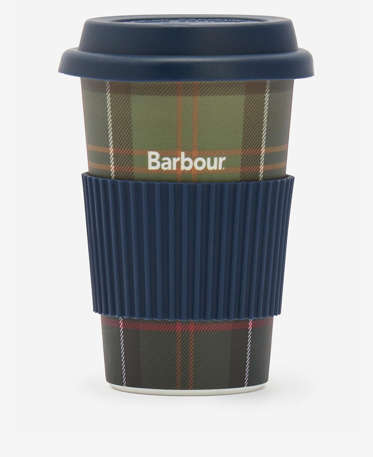 Reusable Tartan Travel Mug image number 0