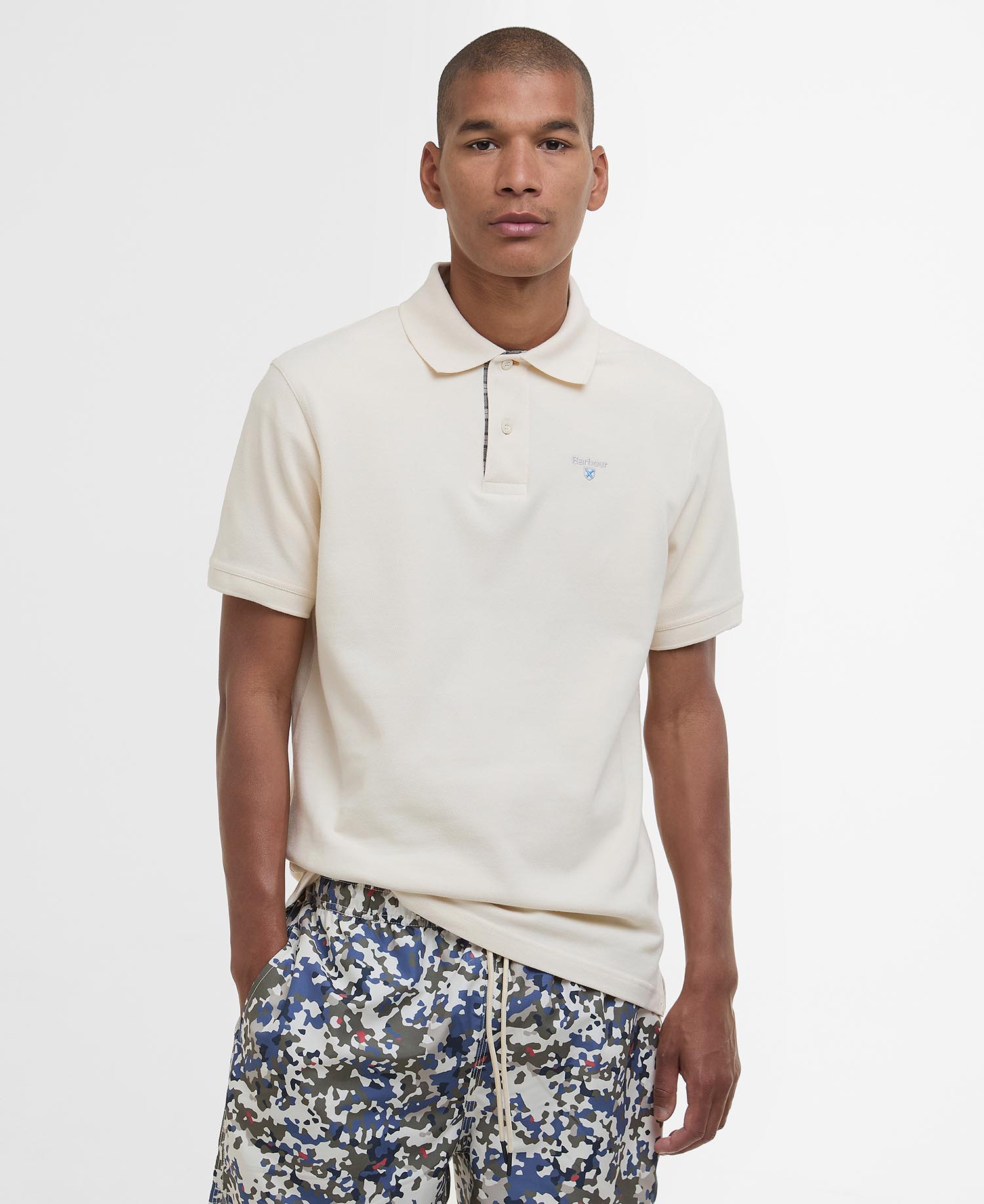 Tartan Pique Polo Shirt image number 0