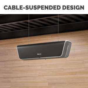 Fellowes, Array™, AC2 Air Purifier, Ceiling Mounted, Hardwired, Black