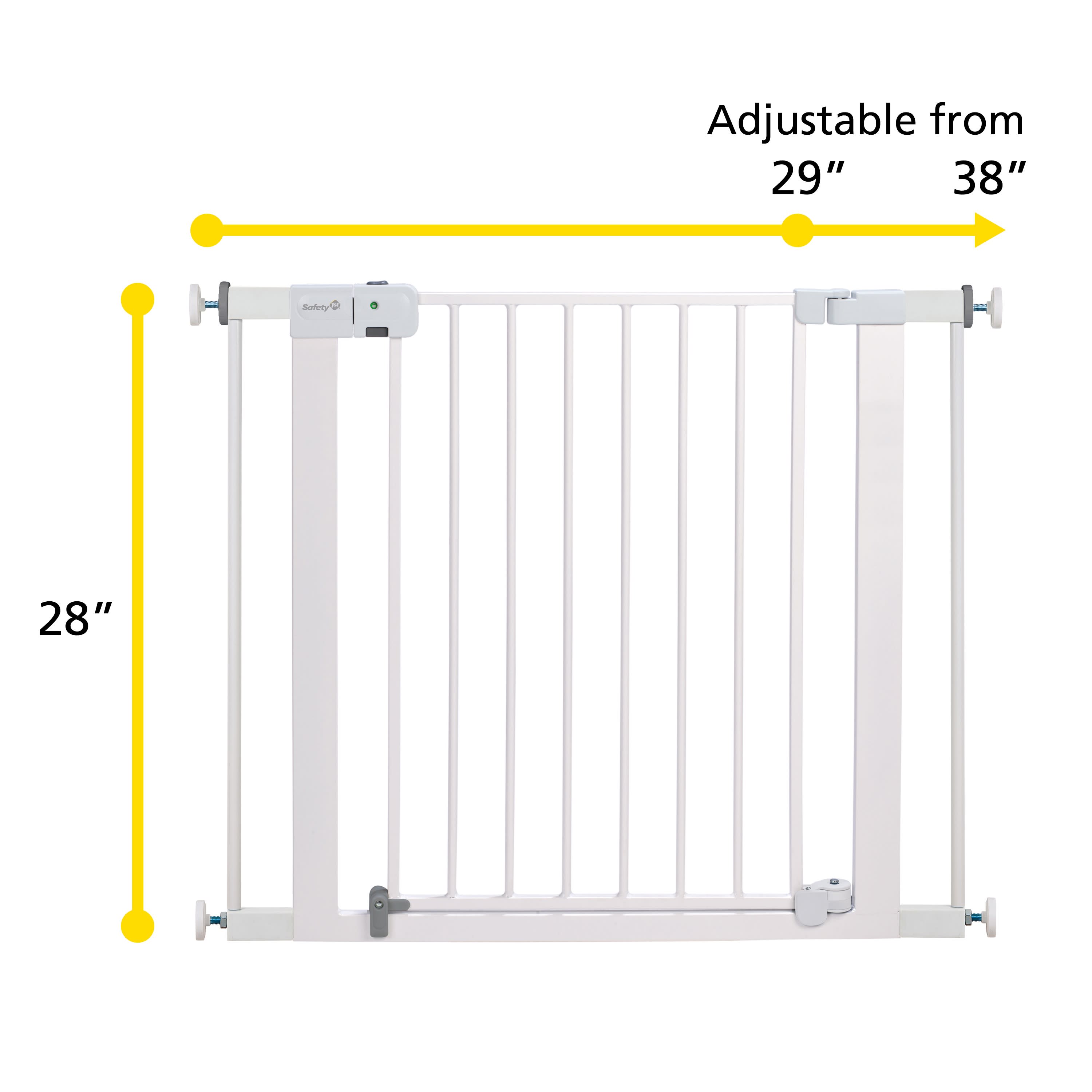 Safety 1st Kids/Baby/Pet Multi-Use Easy-Install Auto-Close Gate