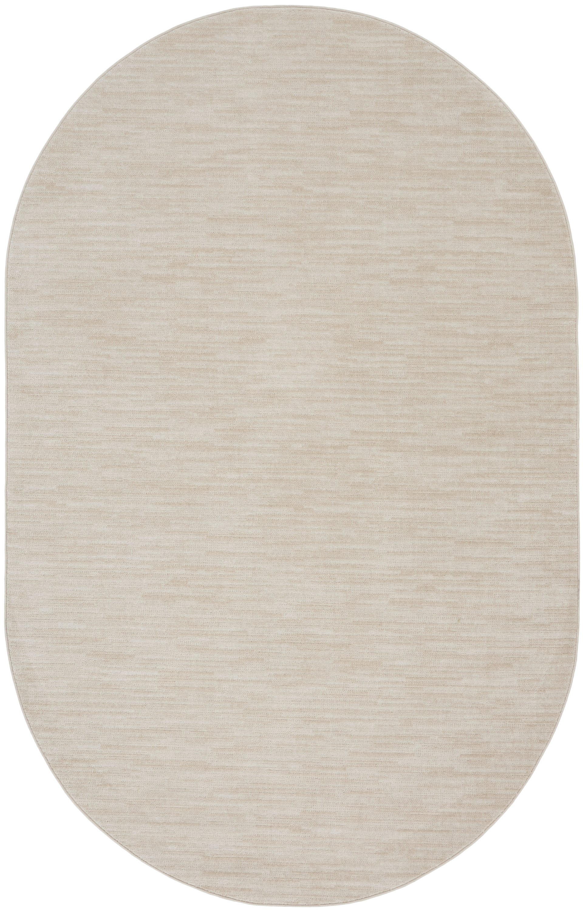Nourison Nourison Essentials 6' x 9' Oval Ivory Beige Outdoor Rug