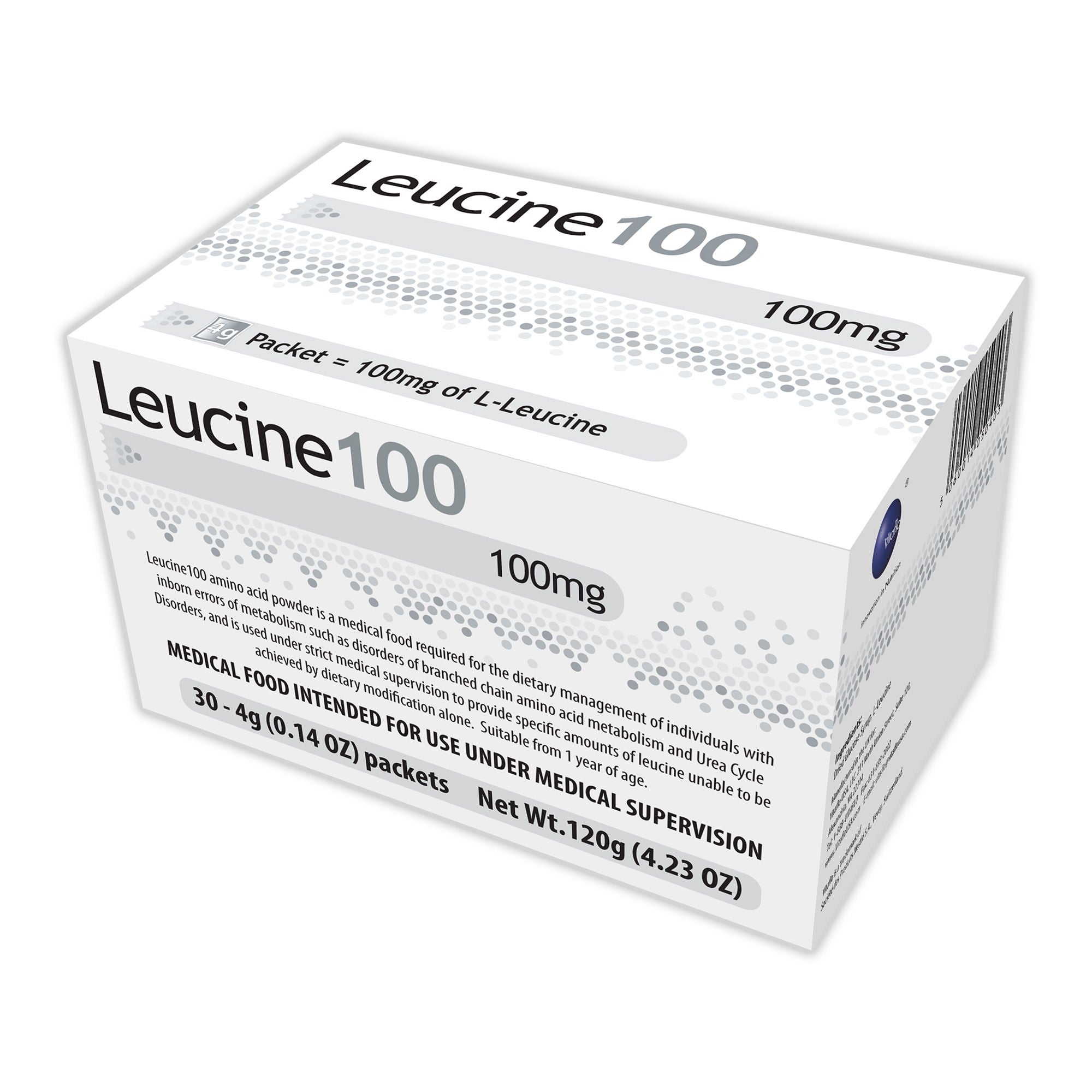 Vitaflo USA LLC LEUCINE 100, AMINO ACID 4G (30/BX)