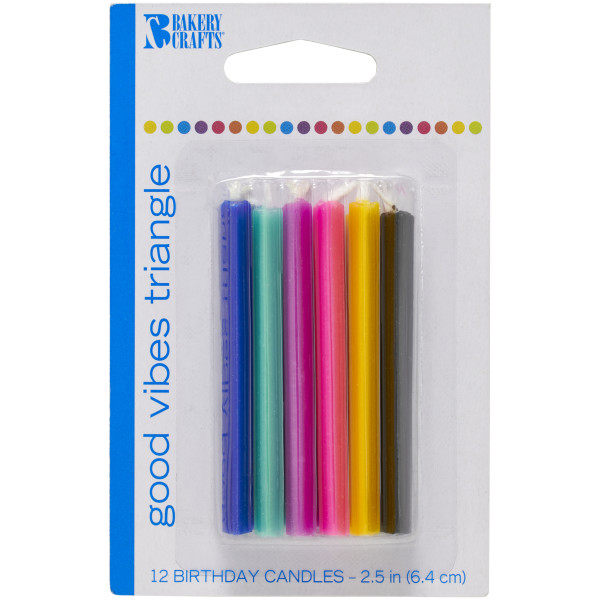 Good Vibes Triangle Shaped Candles