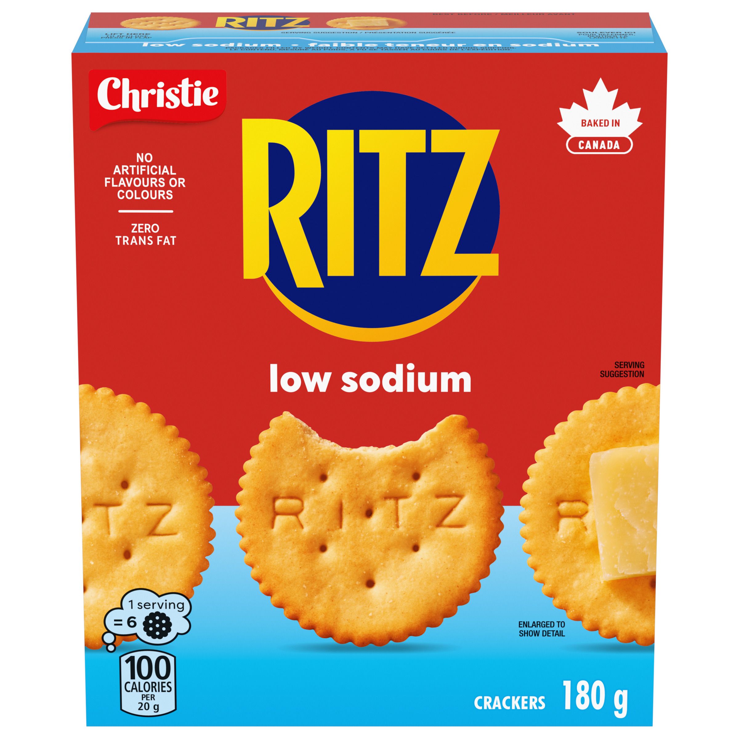 RITZ Low Sodium Crackers 180G-0