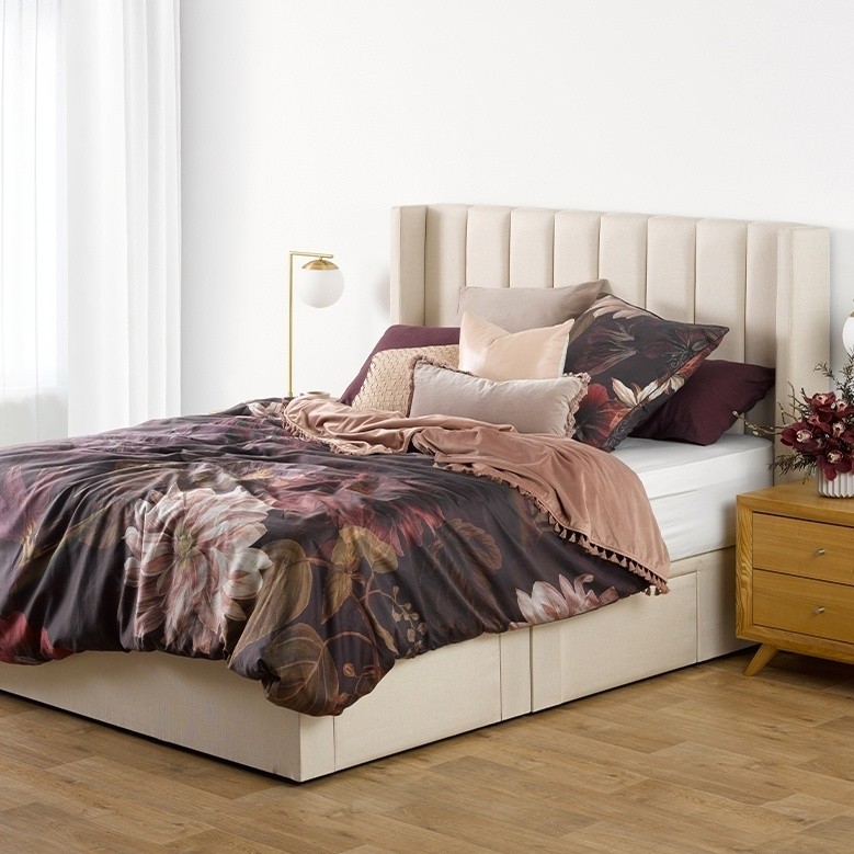 Lifestyle image of the Isabella Bedhead from Forty Winks