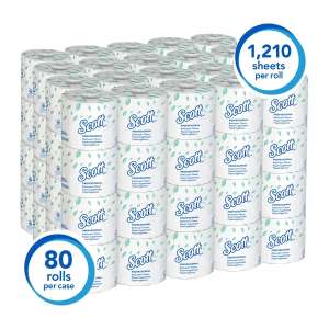 KIM04460, Kimberly Clark, Scott, 2 ply, 4in Bath Tissue