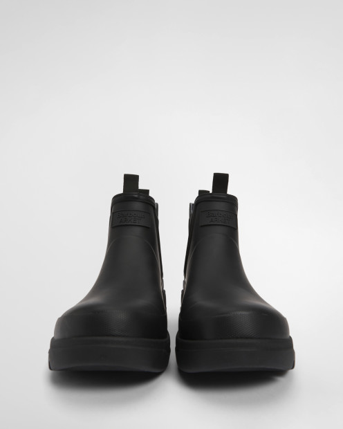 Barbour x ARKET Chelsea Wellingtons Black