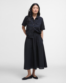 Elsie Midi Skirt Classic Black