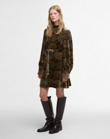 Barbour FARM Rio Ana Clara Mini Dress Pineapple Print