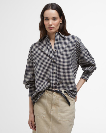 Adaline Gingham Long-Sleeved Shirt