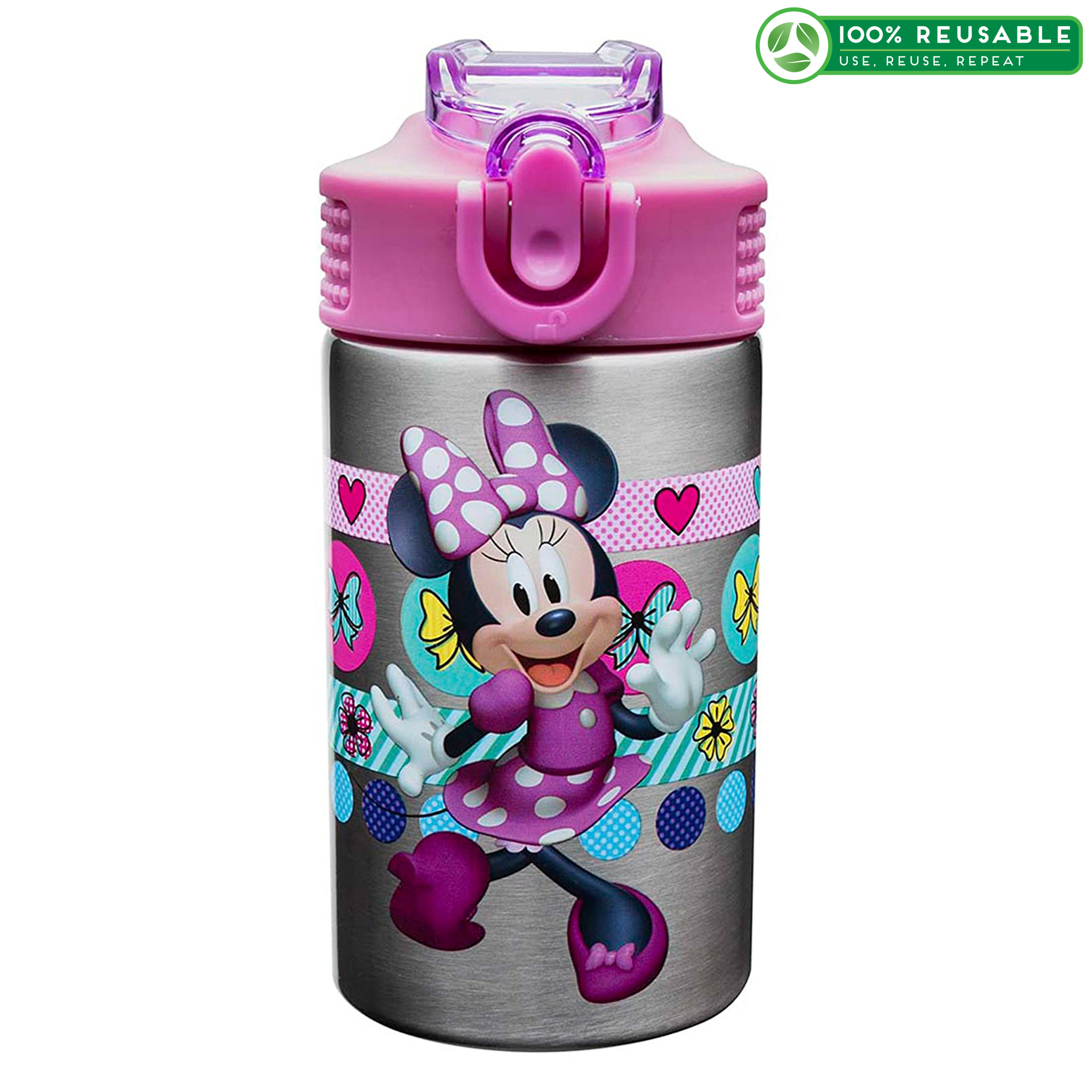 Disney 15.5 ounce Water Bottle, Minnie Mouse & Daisy Duck slideshow image 1 Disney 15.5 ounce Water Bottle, Minnie Mouse & Daisy Duck slideshow image 1