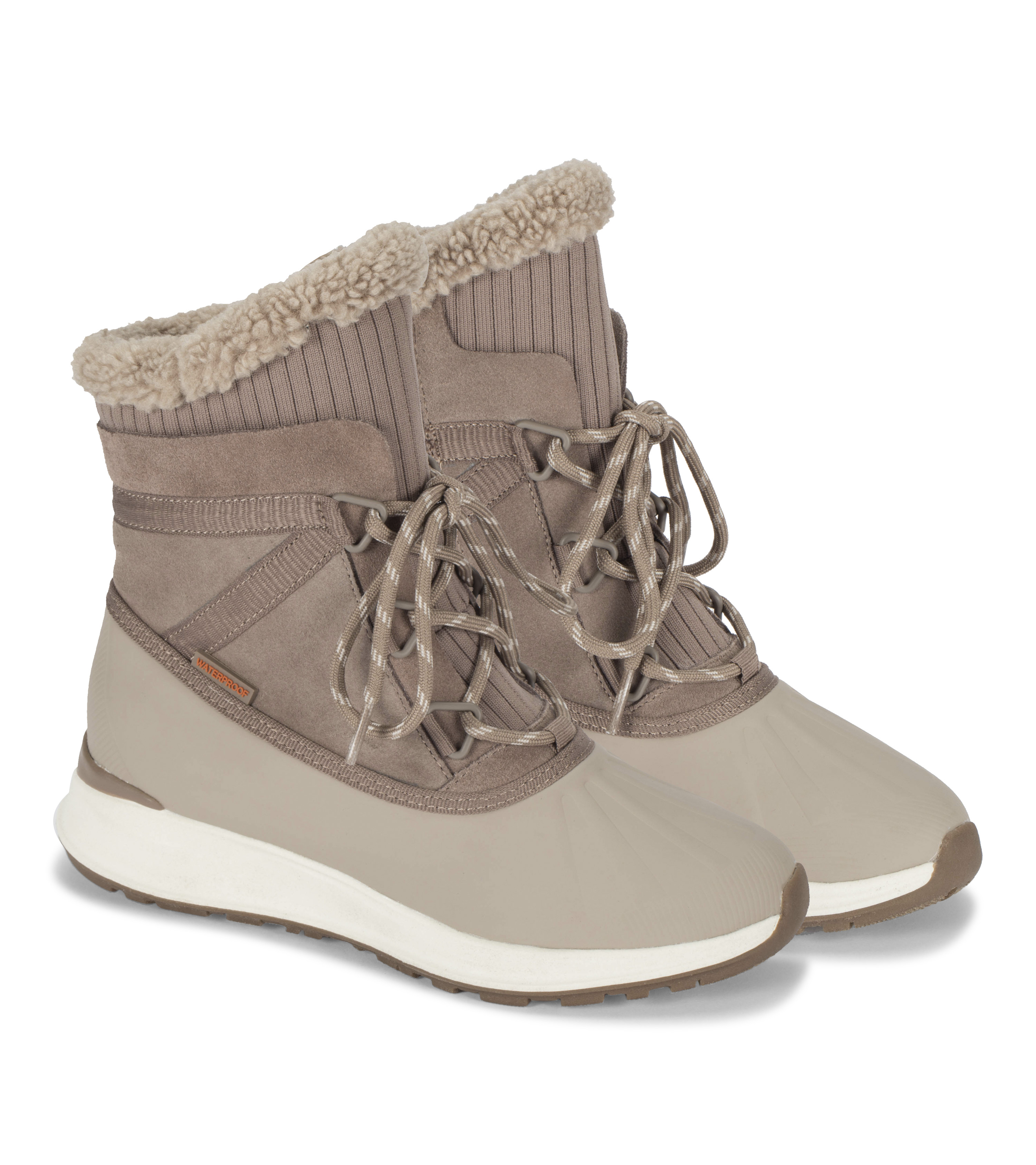 Baretraps BANDIE Women's Boots Taupe Suede Size 7 M (BT28443)