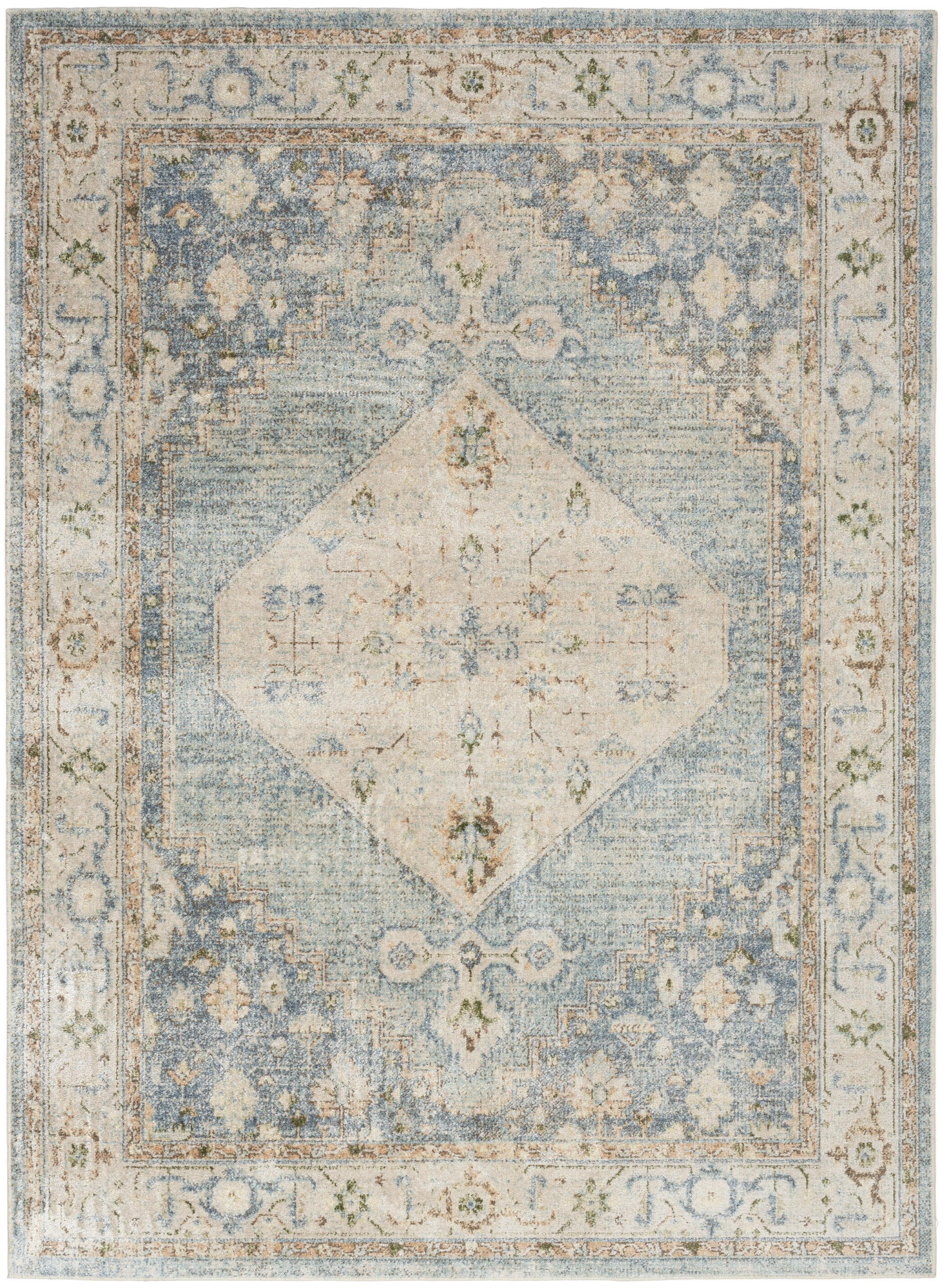 144.00" x 180.00" x .25" Astra Machine Washable Turkey N1755