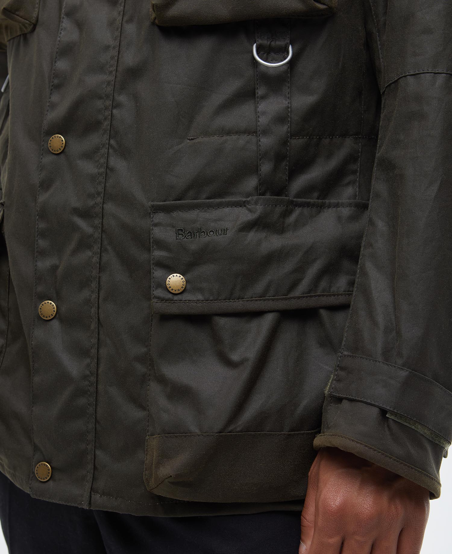 Barbour x TO KI TO Feld Gewachste Jacke image number 8