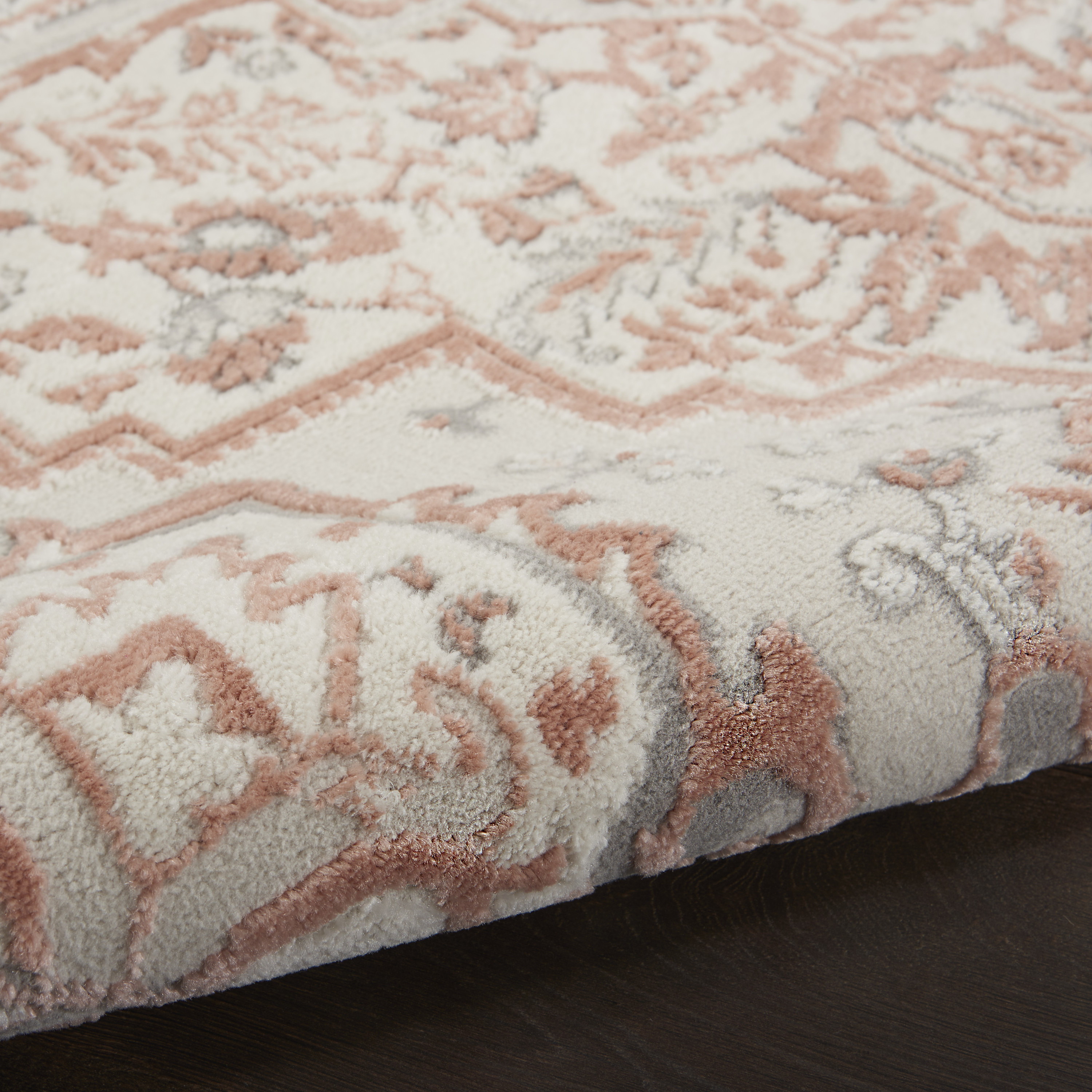 Nourison Elation 9' x 12' Ivory Brick Bohemian Indoor Rug